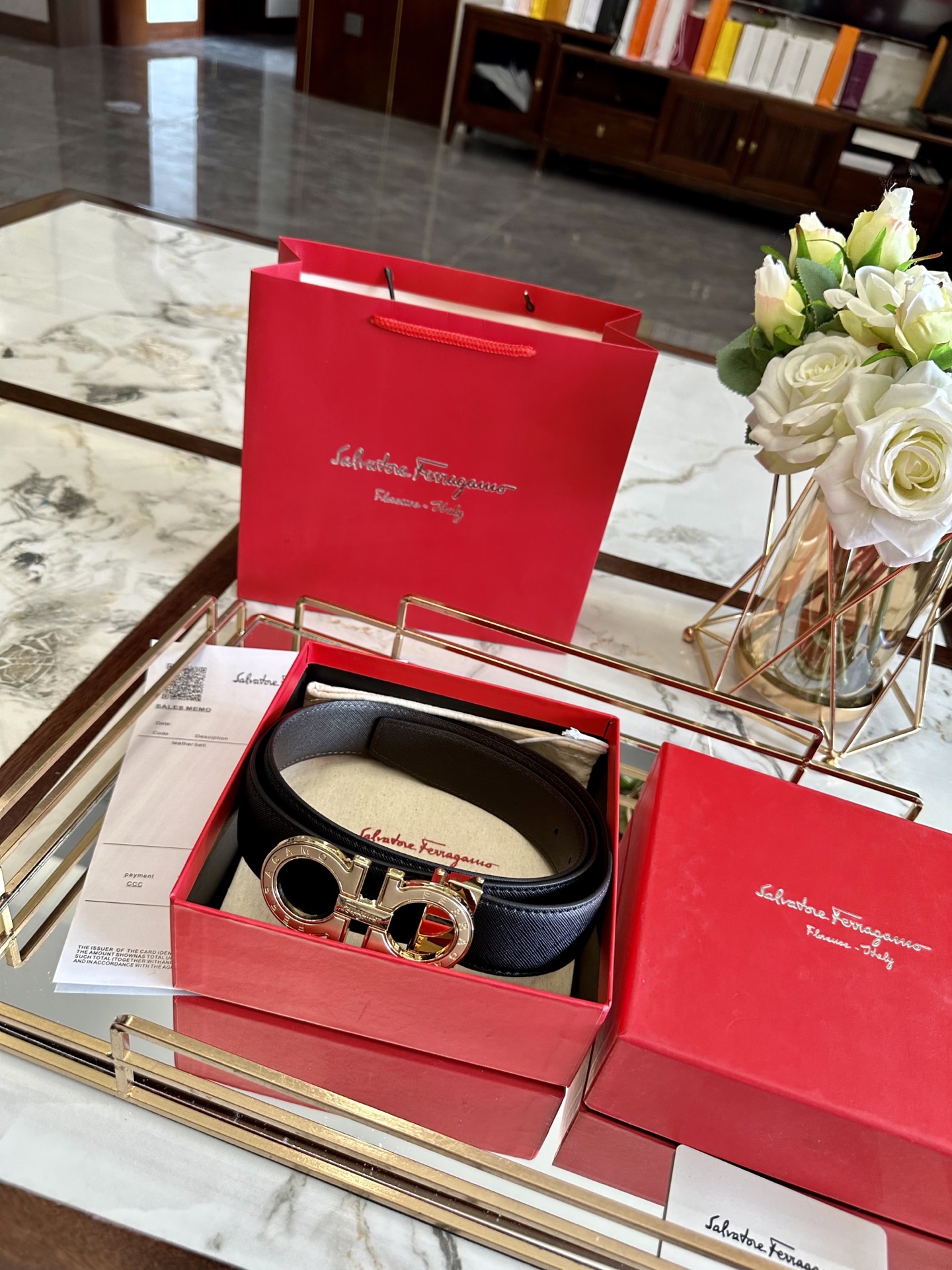 Ferragamo belt model 29